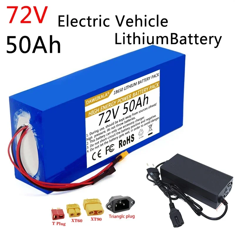 72V 18650 Battery pack 50Ah Hi - 60V 30Ah Electric Scooter Battery recension och pris