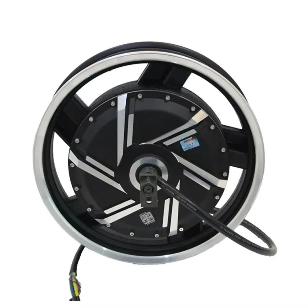 High Power 17x3.5J 17 Inch 72V - 72V 5000W Electric Motorcycle recension och pris