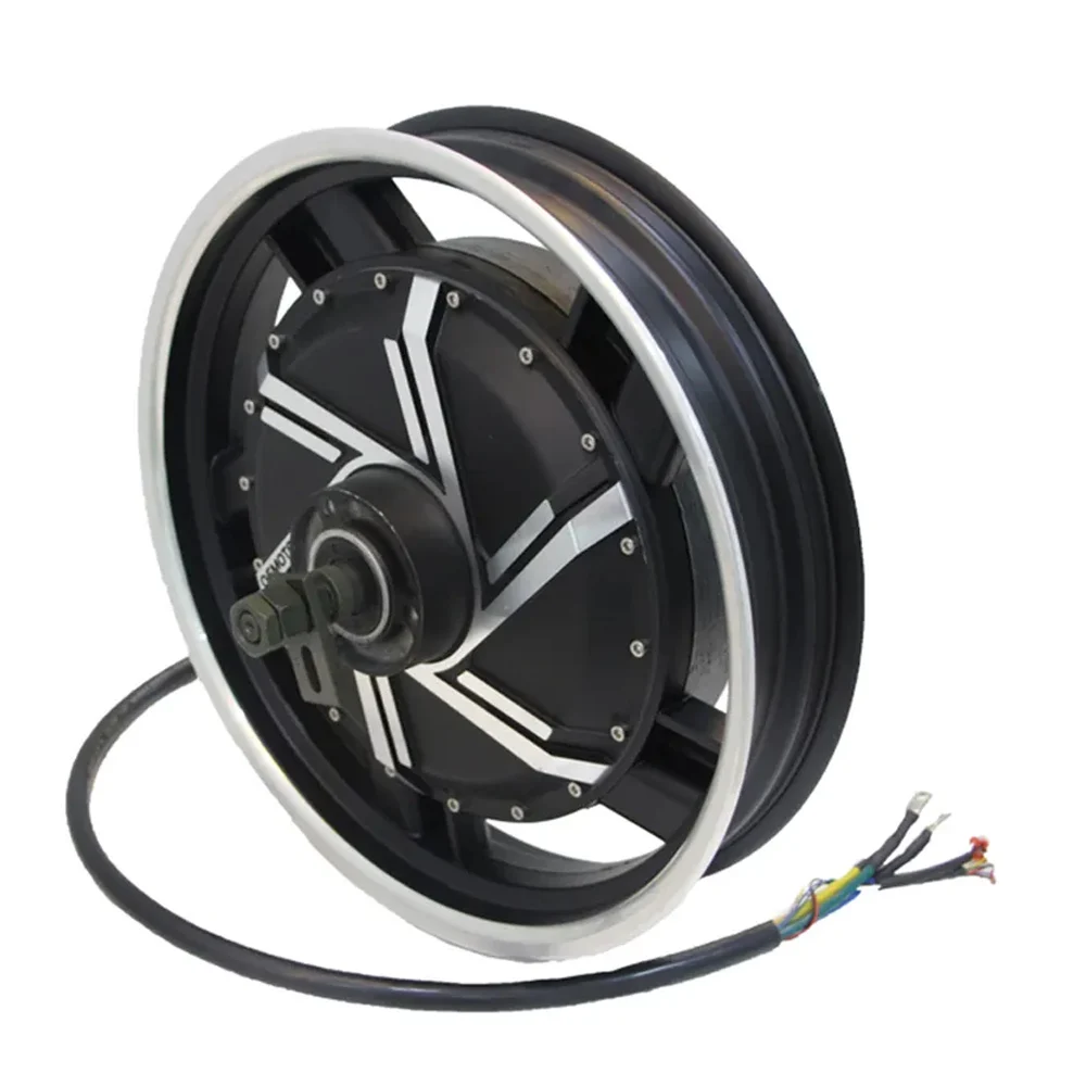 High Power 17x3.5J 17 Inch 72V - 72V 5000W Electric Motorcycle recension och pris