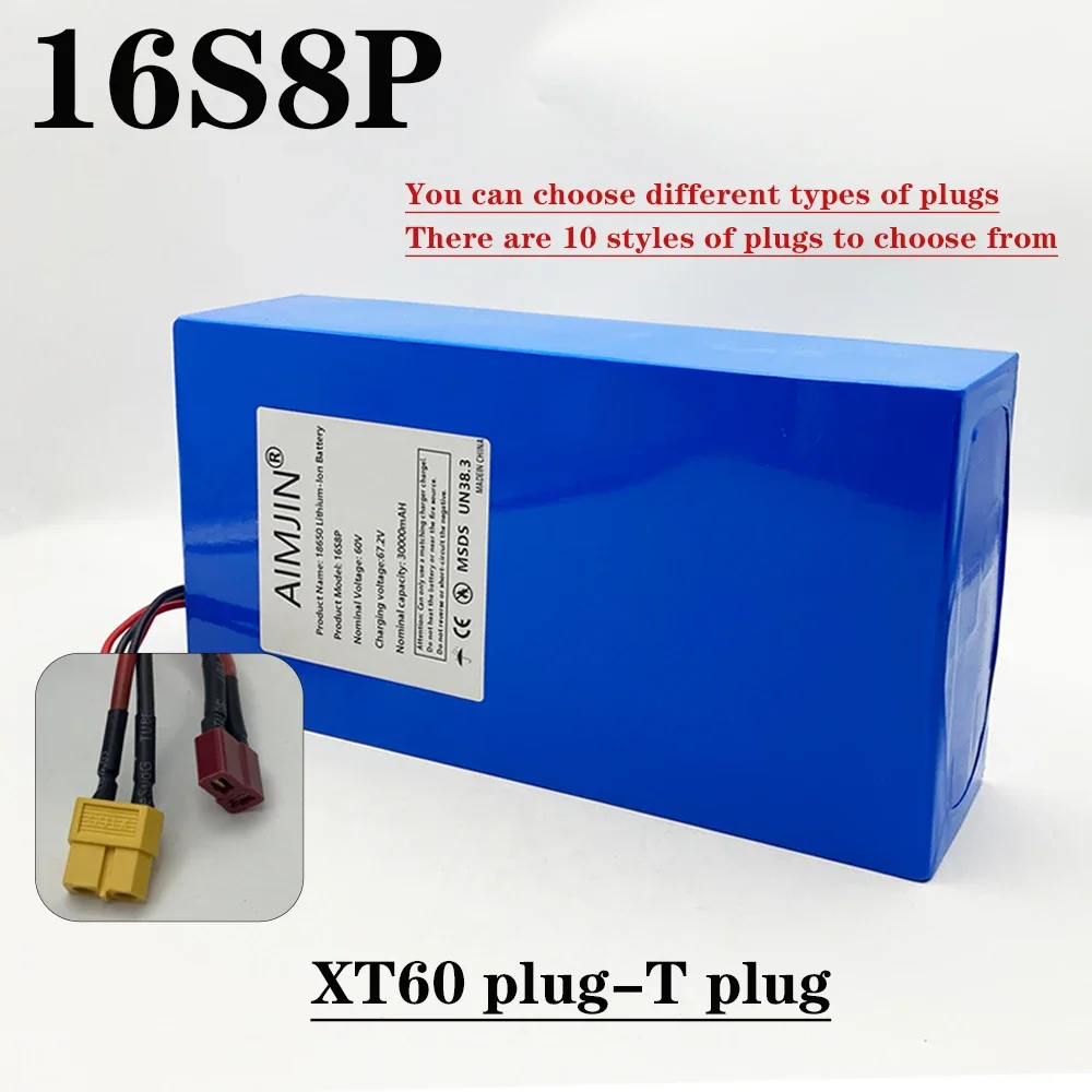 18650 Lithium-ion Battery Pack - 60V 30Ah Electric Scooter Battery recension och pris