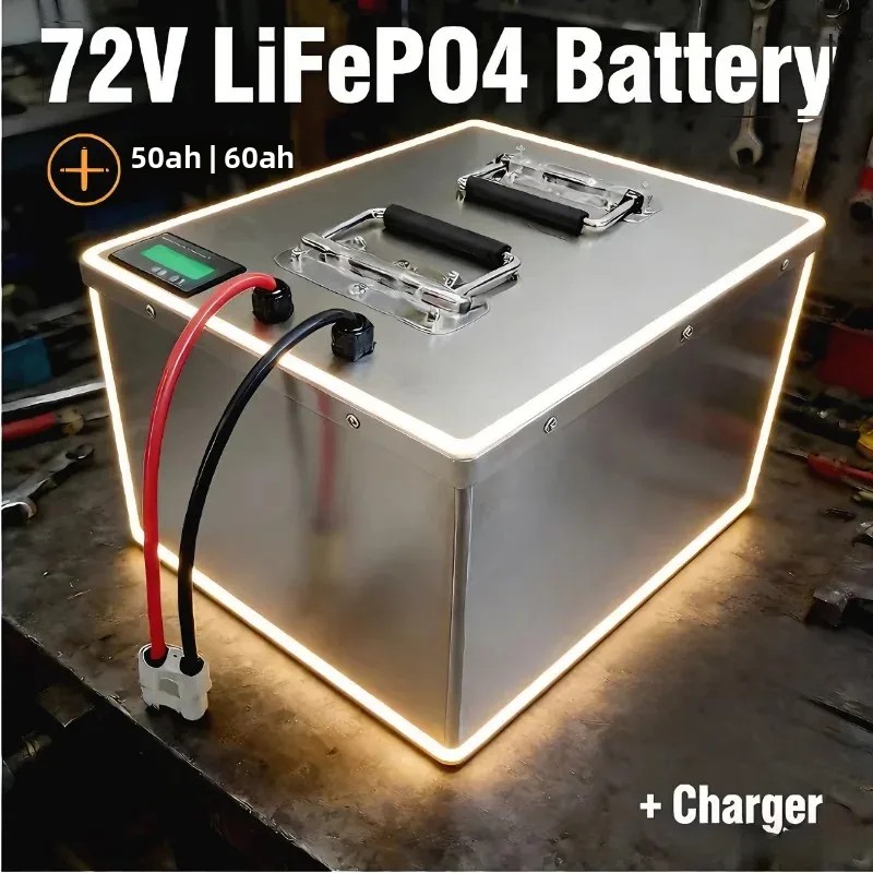 72V 50Ah 50A 60Ah 60 Ah 60A li - 72V 60Ah Lifepo4 Battery Pack recension och pris